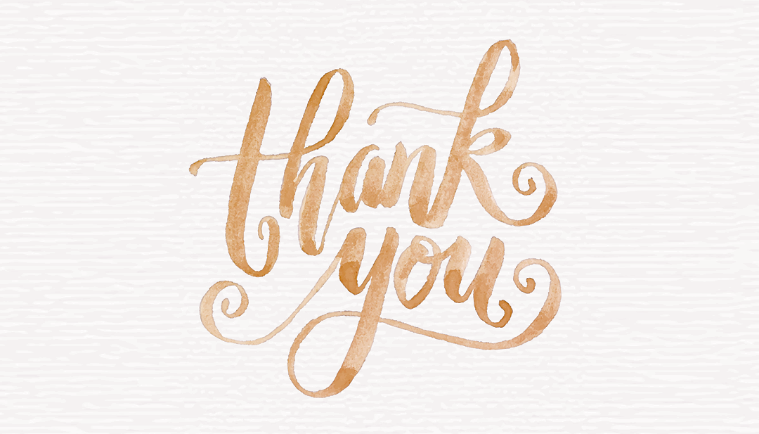 Thank You for Standing by Us