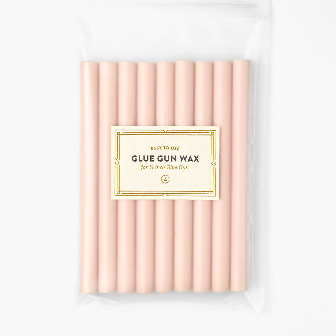 Peach Glue Gun Wax