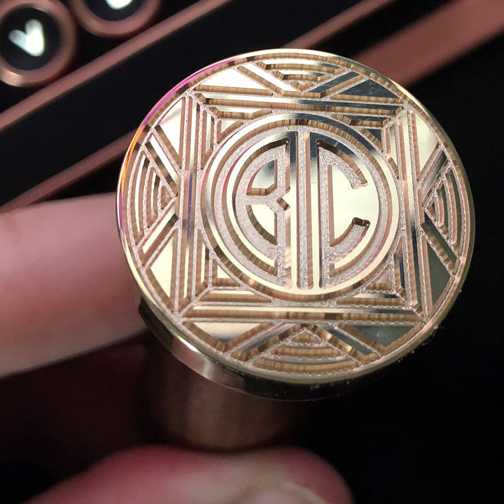 Gatsby Monogram Wax Seal Stamp