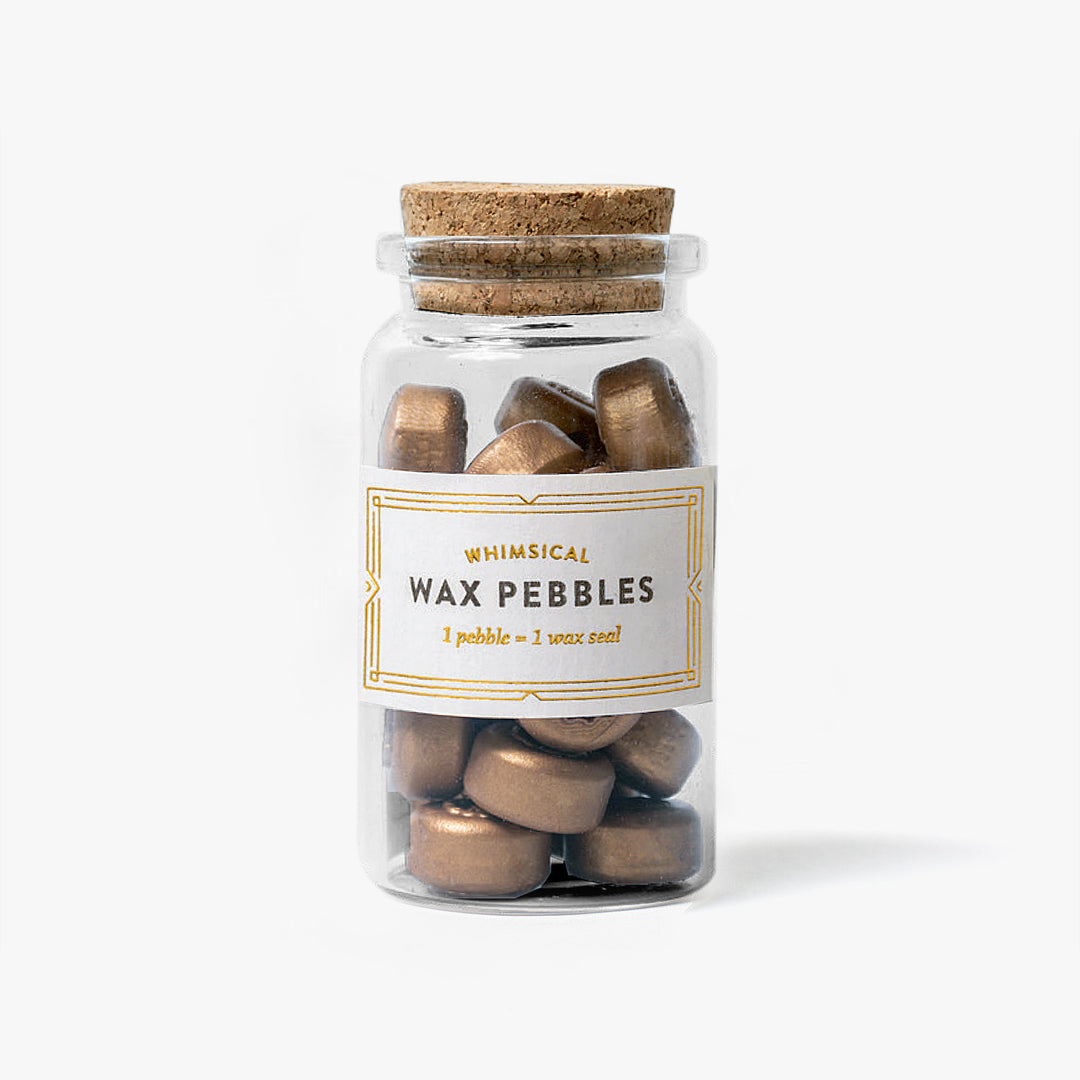 Bronze Wax Pebbles