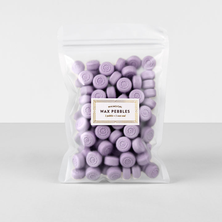 Lavender Wax Pebbles
