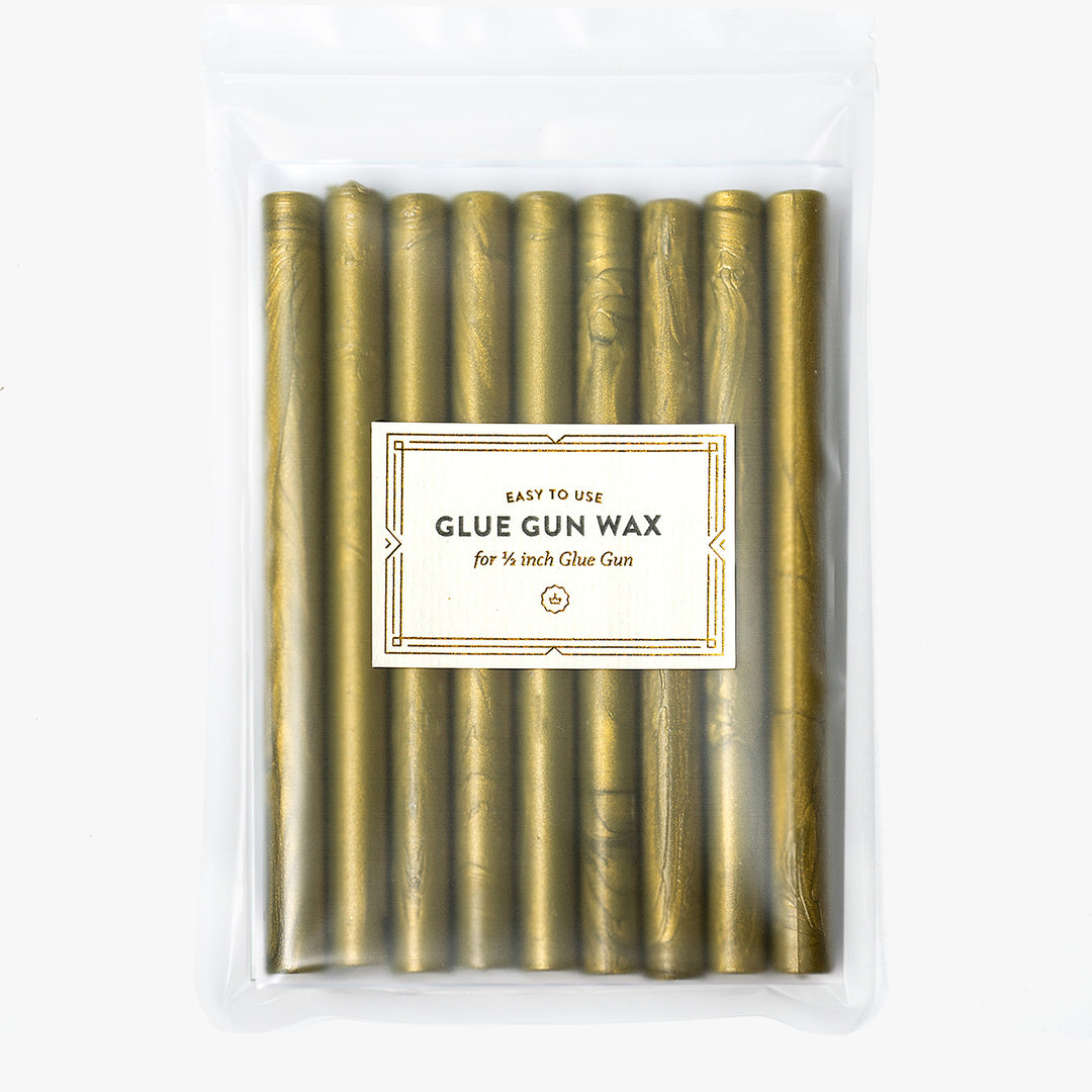 Olive Green Glue Gun Wax