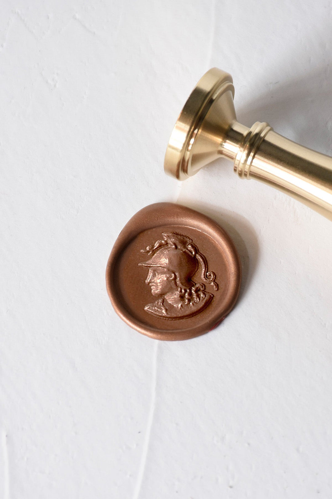 Warrior Brass Wax Stamp