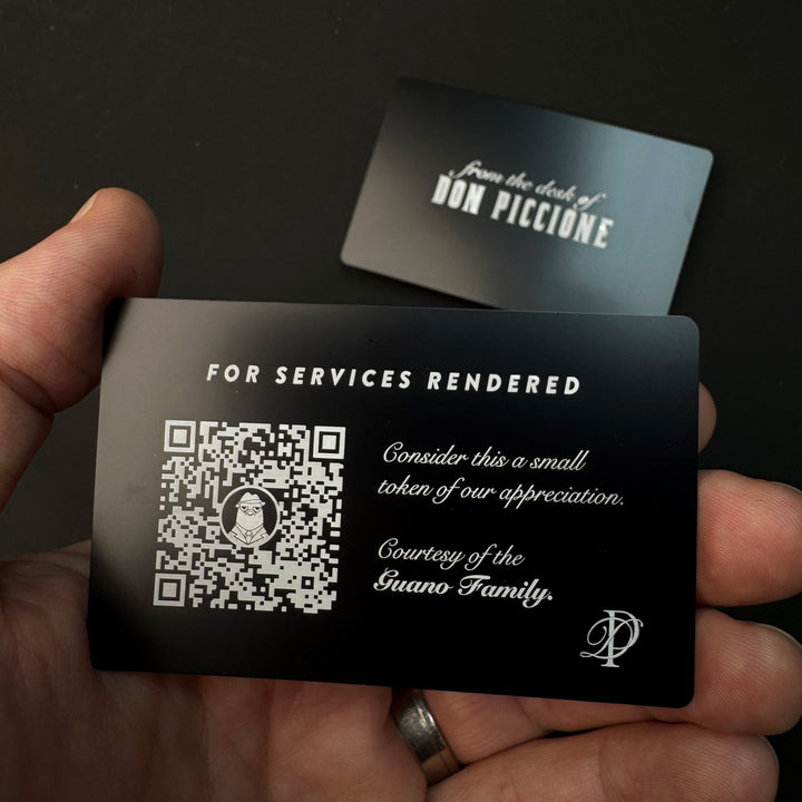 Custom Metal Business Cards