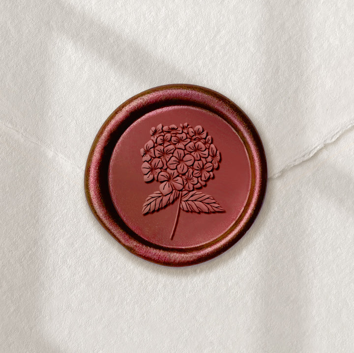 Hydrangea Wax Seals