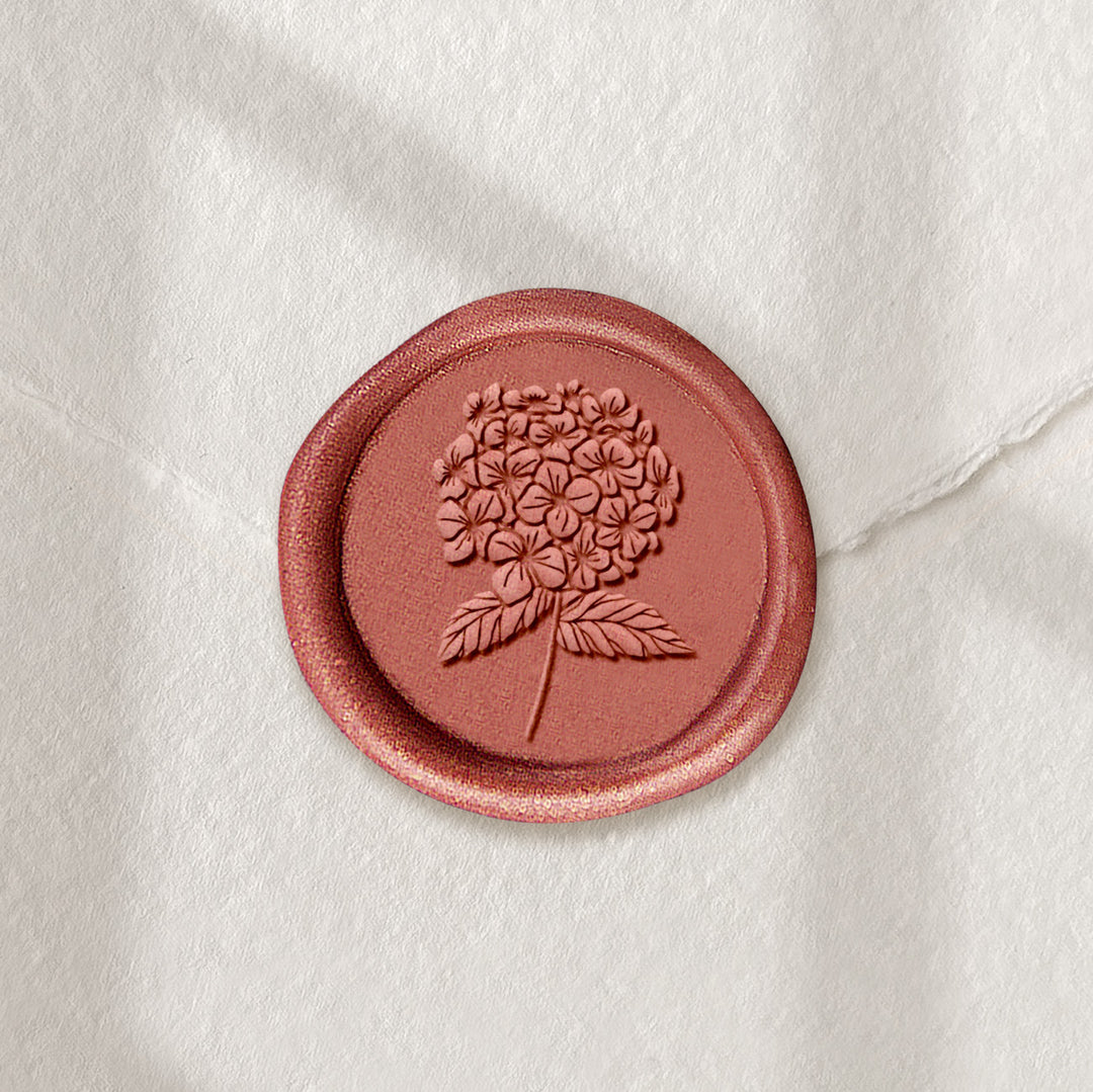 Hydrangea Wax Seals