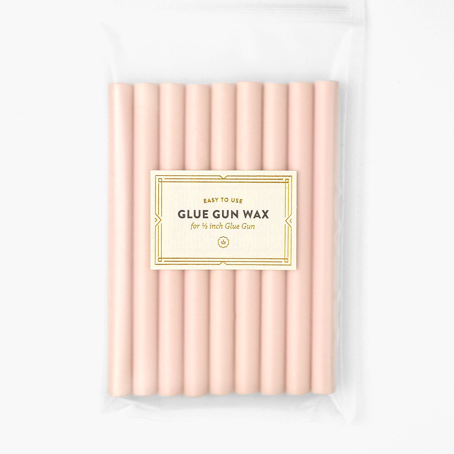 Peach Glue Gun Wax