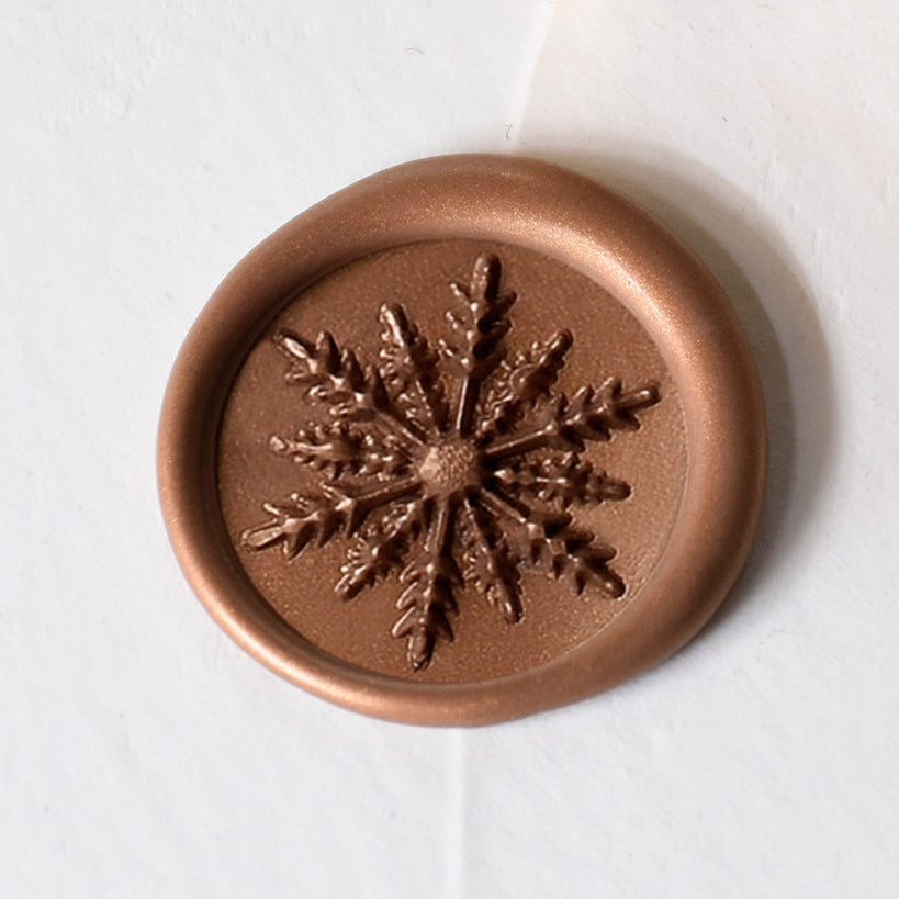 Snow Crystal Wax Seals