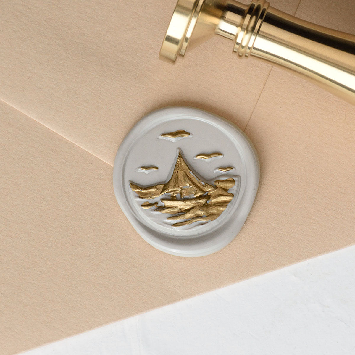 Voyage Brass Wax Stamp