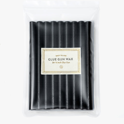 Black Glue Gun Wax
