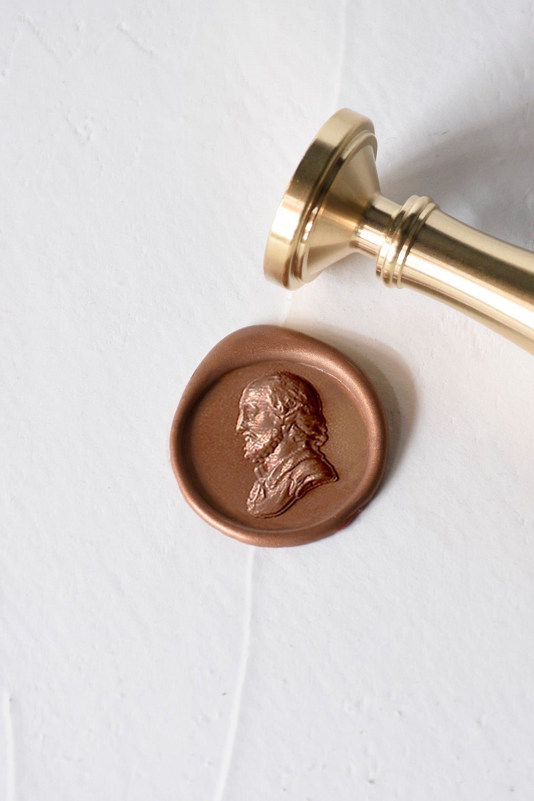 Shakespeare Brass Wax Stamp