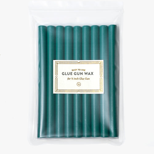 Teal Glue Gun Wax
